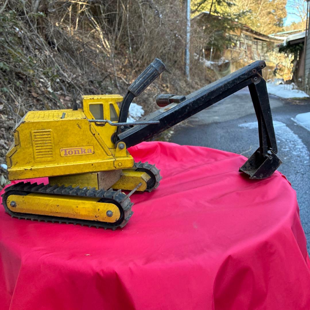 Tonka ショベルカー 黄色