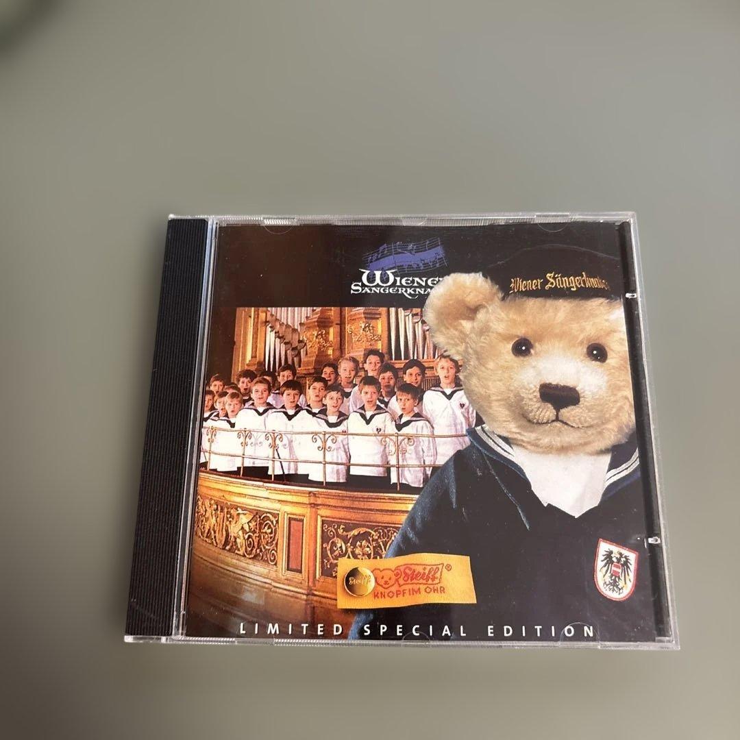 【週末お値下げ】シュタイフぬいぐるみ　ウィーン少年合唱団&CD付き