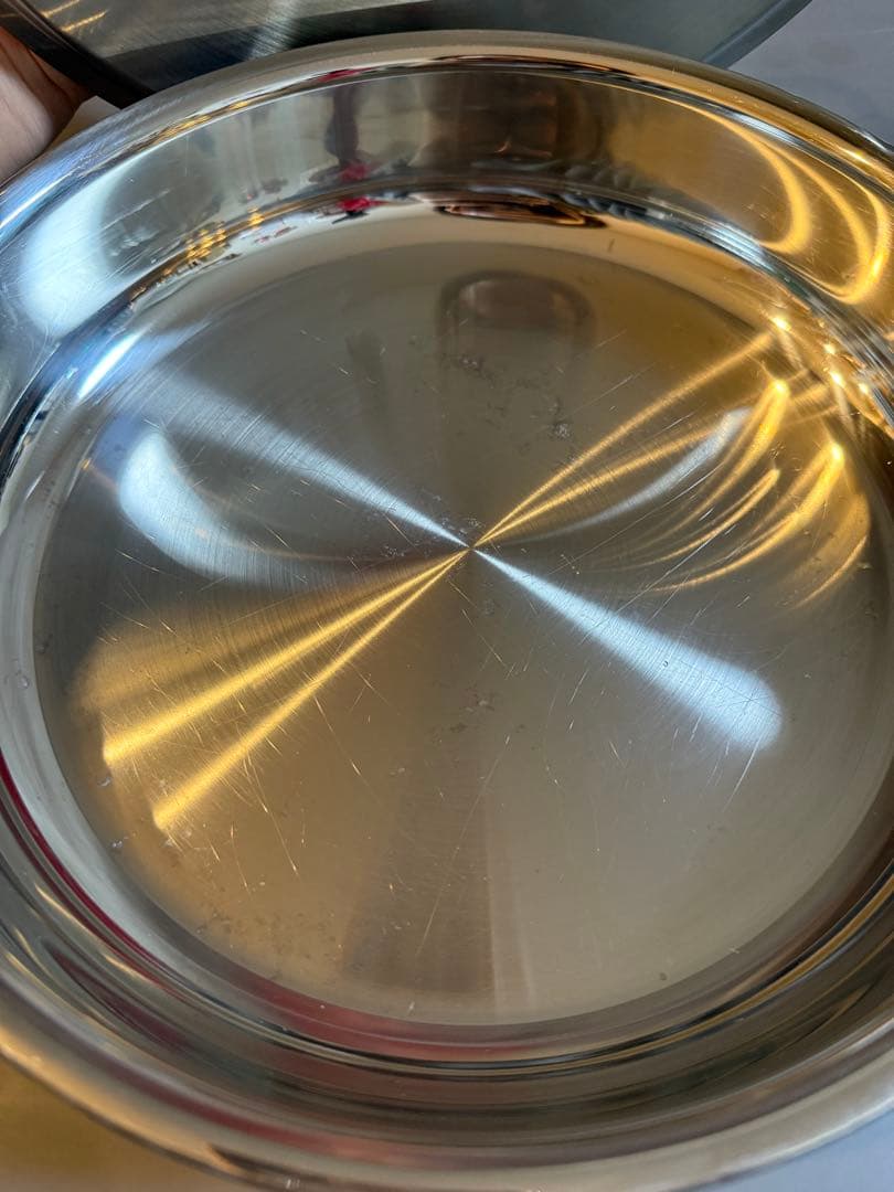 宮崎製作所 ジオ ソテーパン25cm 日本製GEO-25ST シルバー