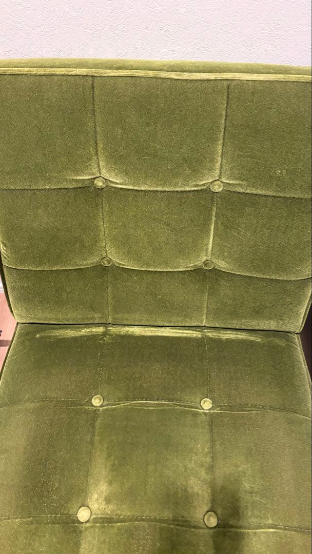 カリモク60 Kチェア　モケットグリーン