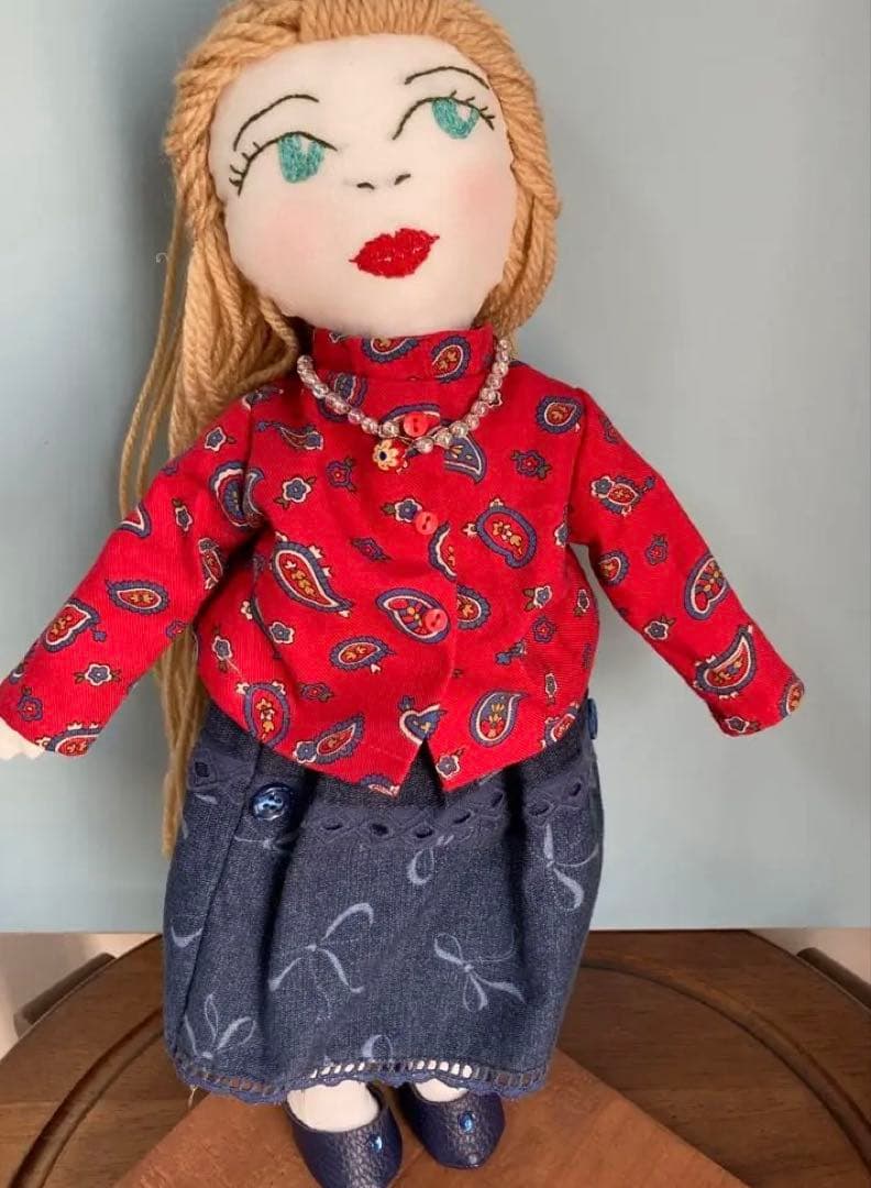 大人着せ替布人形　LO LO風　コーディネート色々一式セット　ハンドメイド