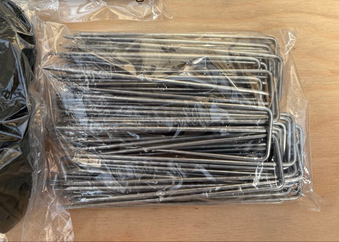 ザバーン用　接続テープ・ピン・キャップ・パッチ　4点セット