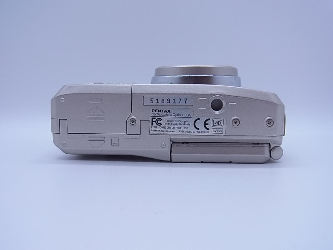 動作確認済 PENTAX Optio 330GS GOLD ゴールド デジカメ