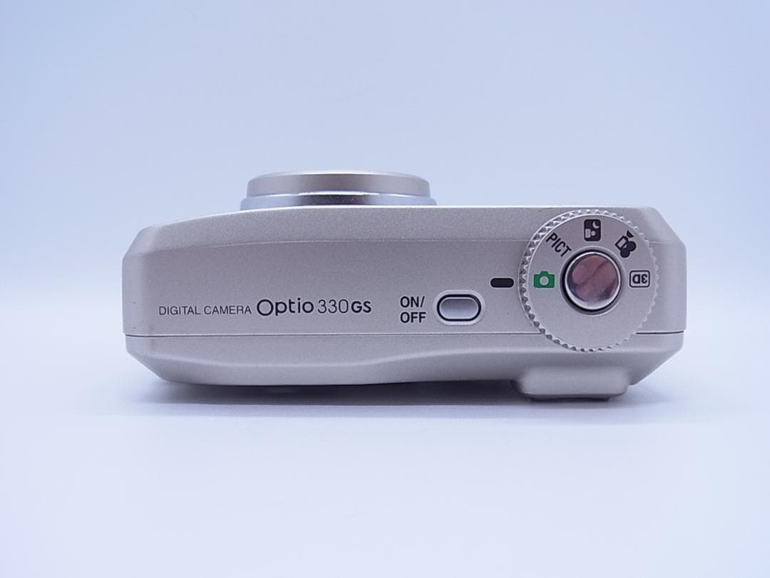 動作確認済 PENTAX Optio 330GS GOLD ゴールド デジカメ