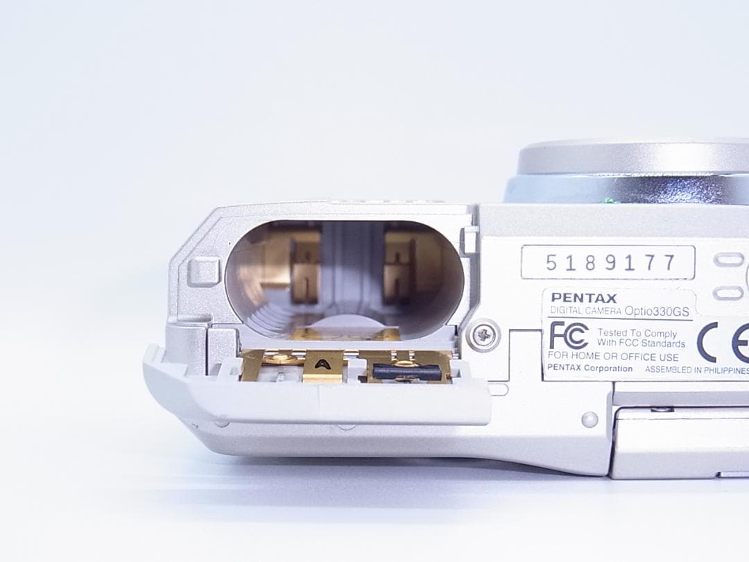 動作確認済 PENTAX Optio 330GS GOLD ゴールド デジカメ