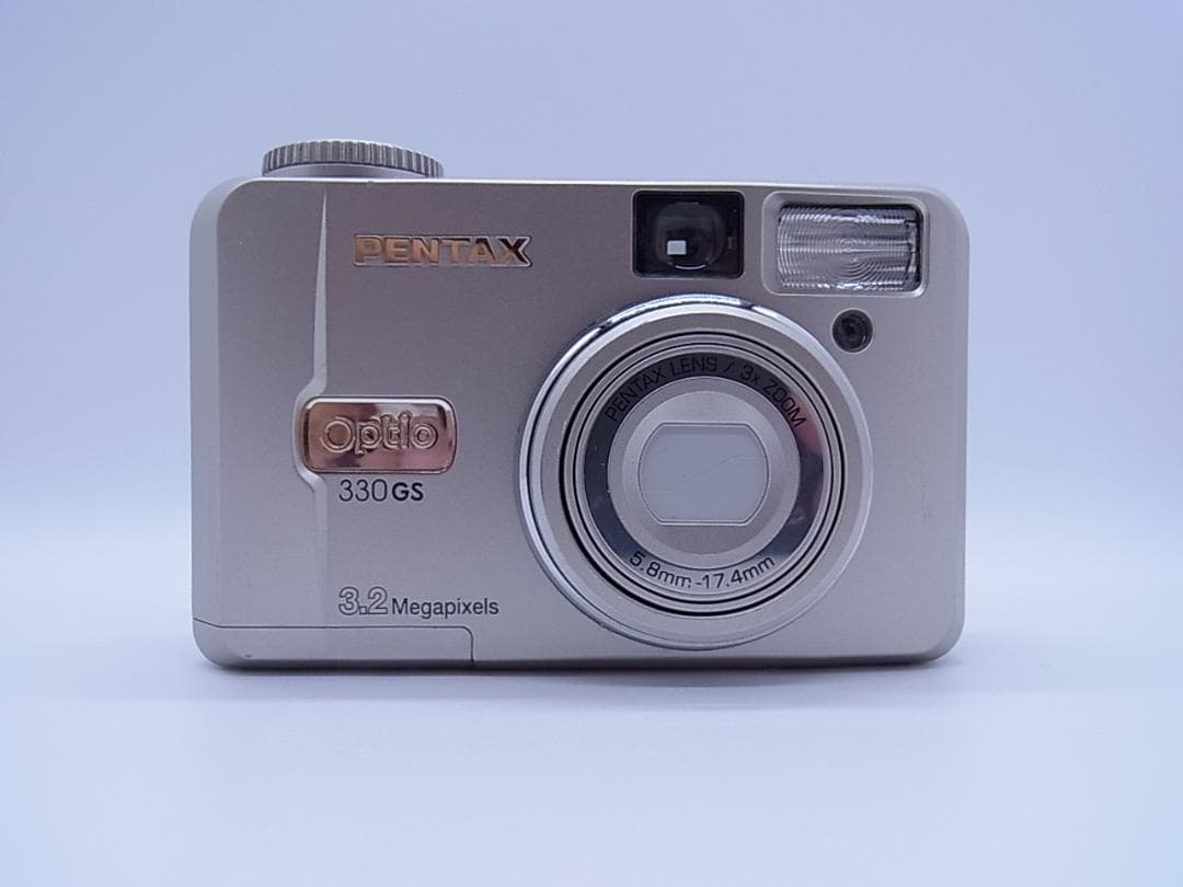 動作確認済 PENTAX Optio 330GS GOLD ゴールド デジカメ