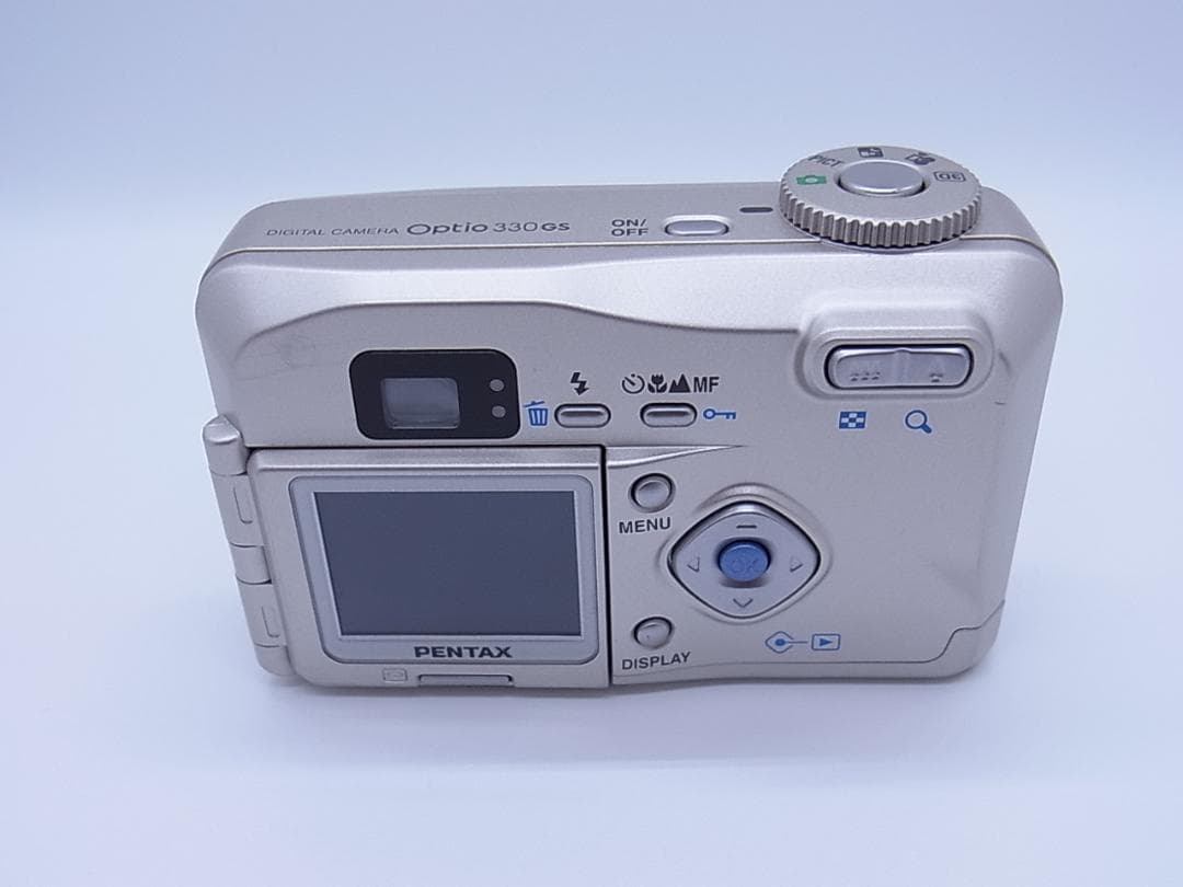 動作確認済 PENTAX Optio 330GS GOLD ゴールド デジカメ