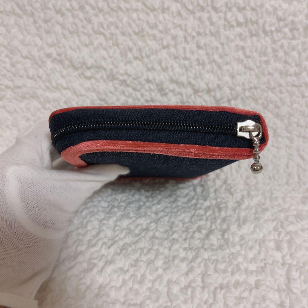 希少　ハローキティ　サンリオ　デニム　手帳　ケース　ポーチ　未使用