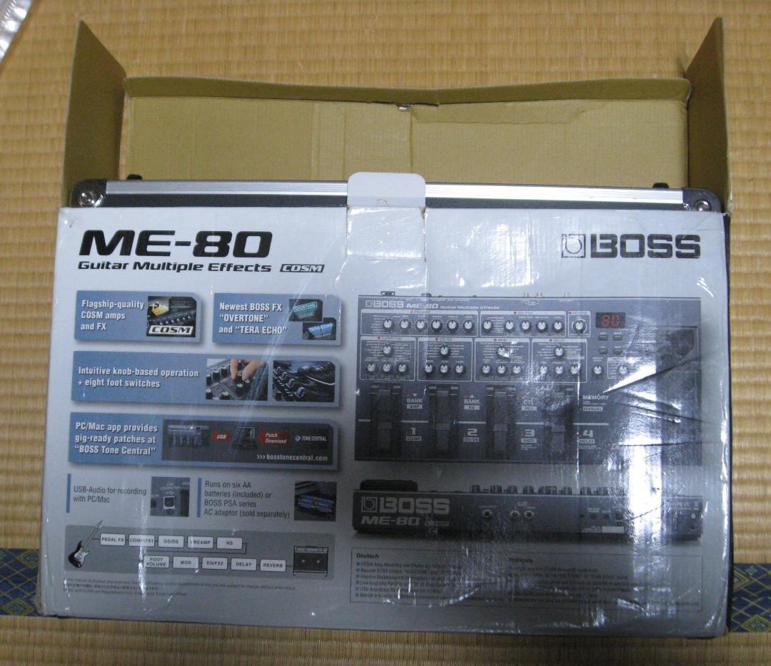BOSS ME-80 ギターマルチエフェクター及び汎用ハードケース