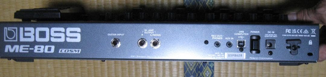 BOSS ME-80 ギターマルチエフェクター及び汎用ハードケース