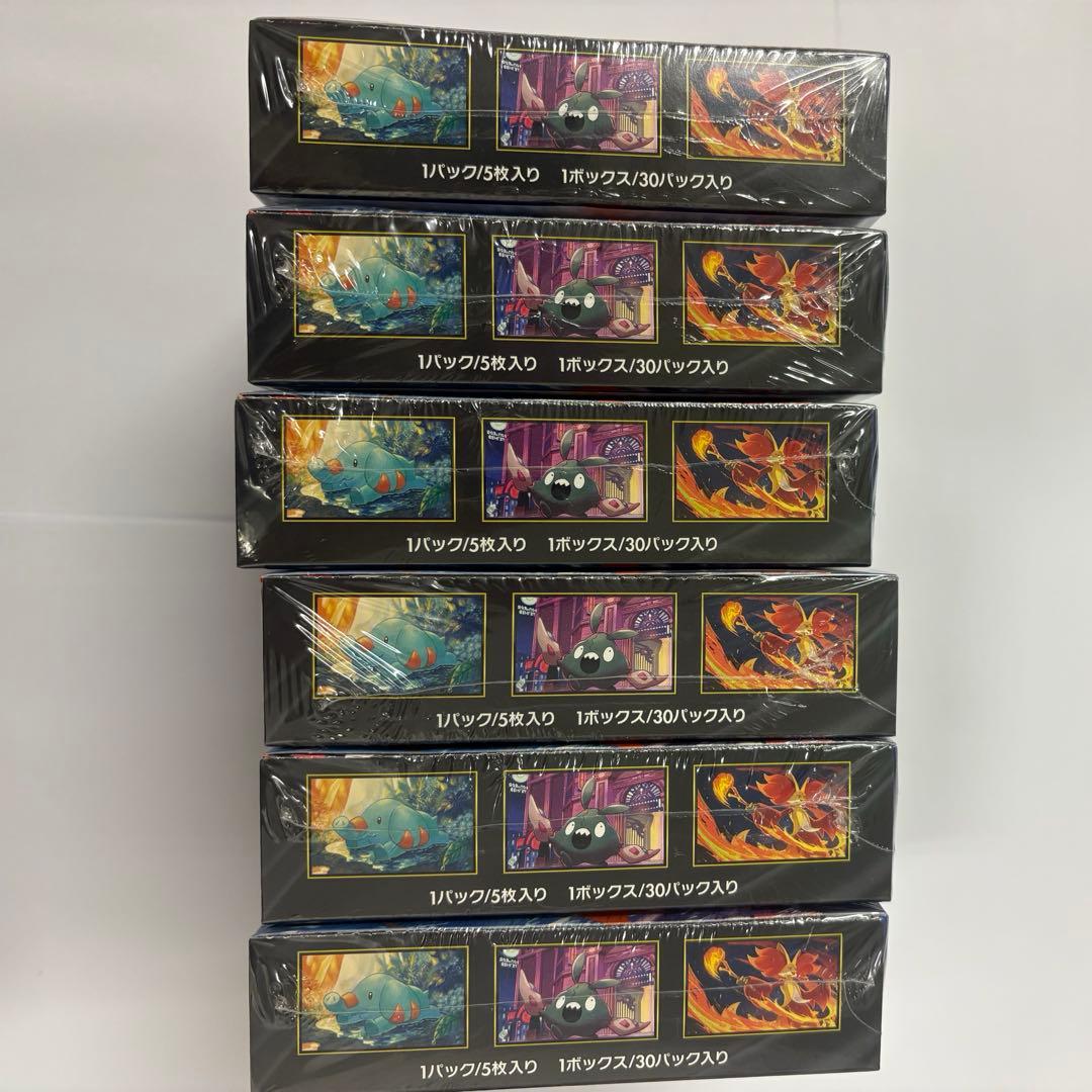 ポケモンカードニンジャスピナー6BOXシュリンク付き