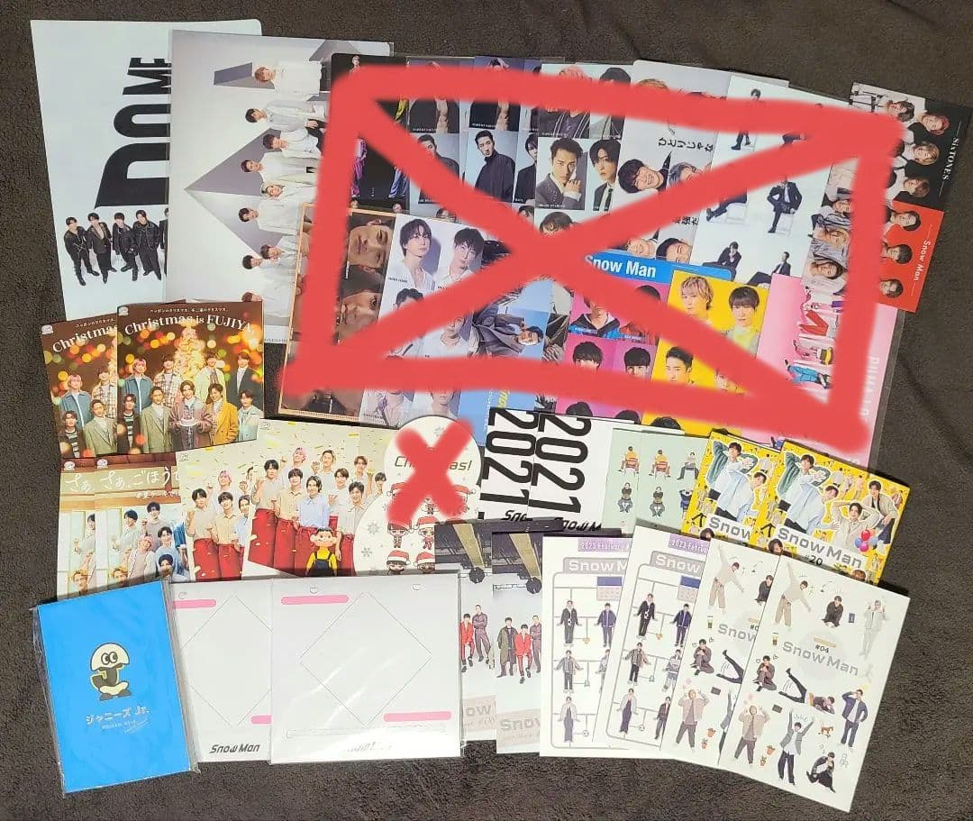 Man ステッカー クリアファイル 公式写真 特典 まとめ売り セット