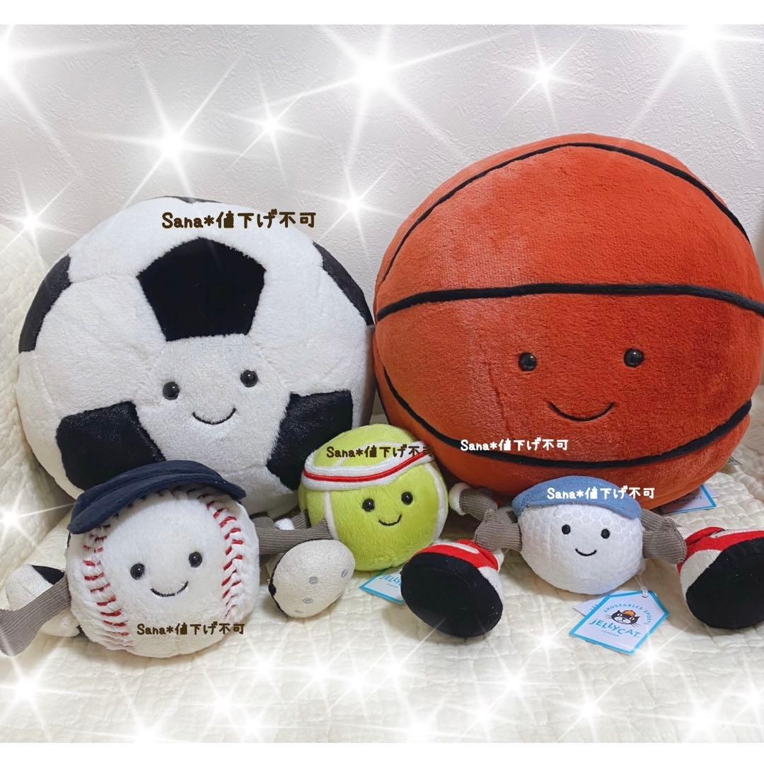 新品　ジェリーキャット　サッカー　サッカーボール　ボール　ぬいぐるみ　スポーツ