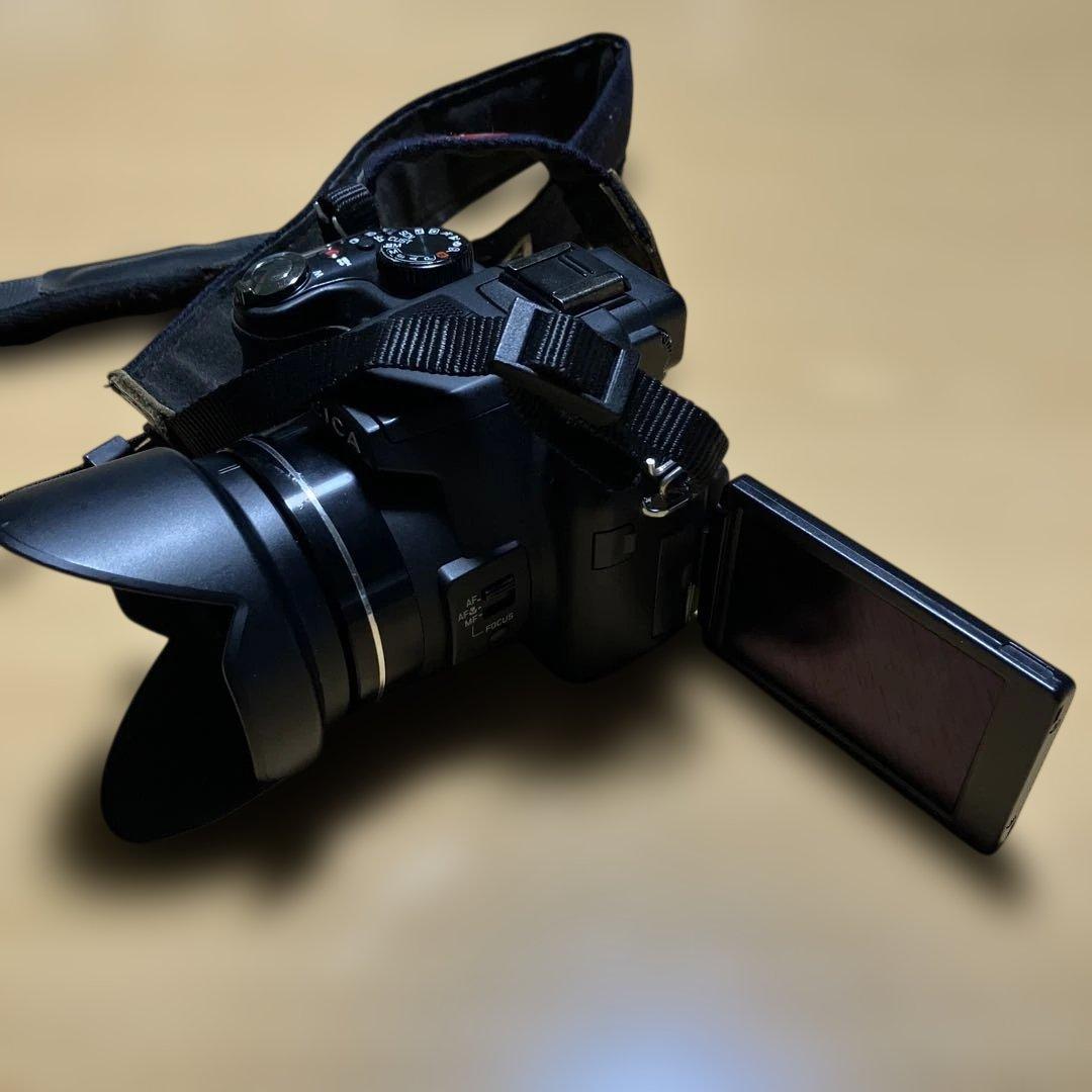 Lライカ Leica V-LUX2 フード・ ベルト・皮ケース付き