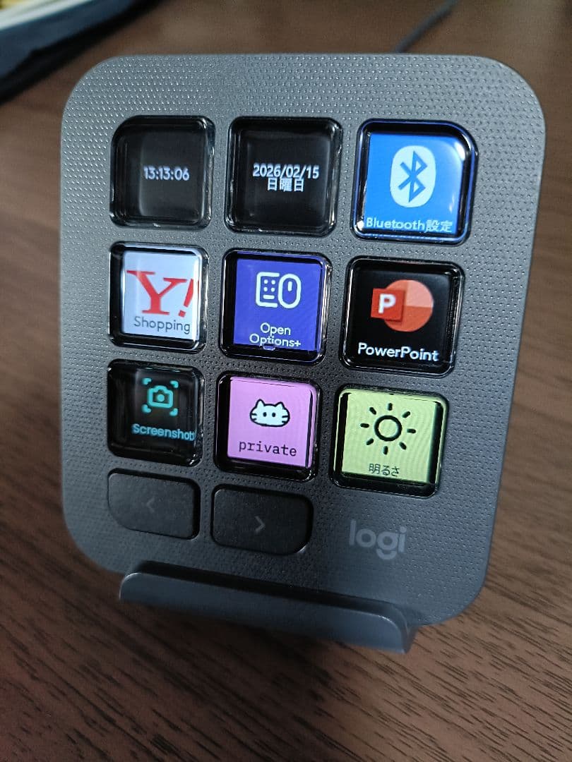 Logicool MX Creative Console （CC未使用）