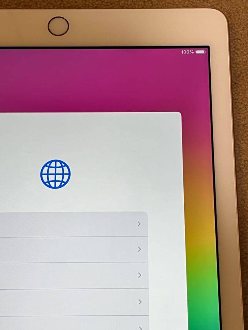 iPad　第6世代　32GB　ゴールド