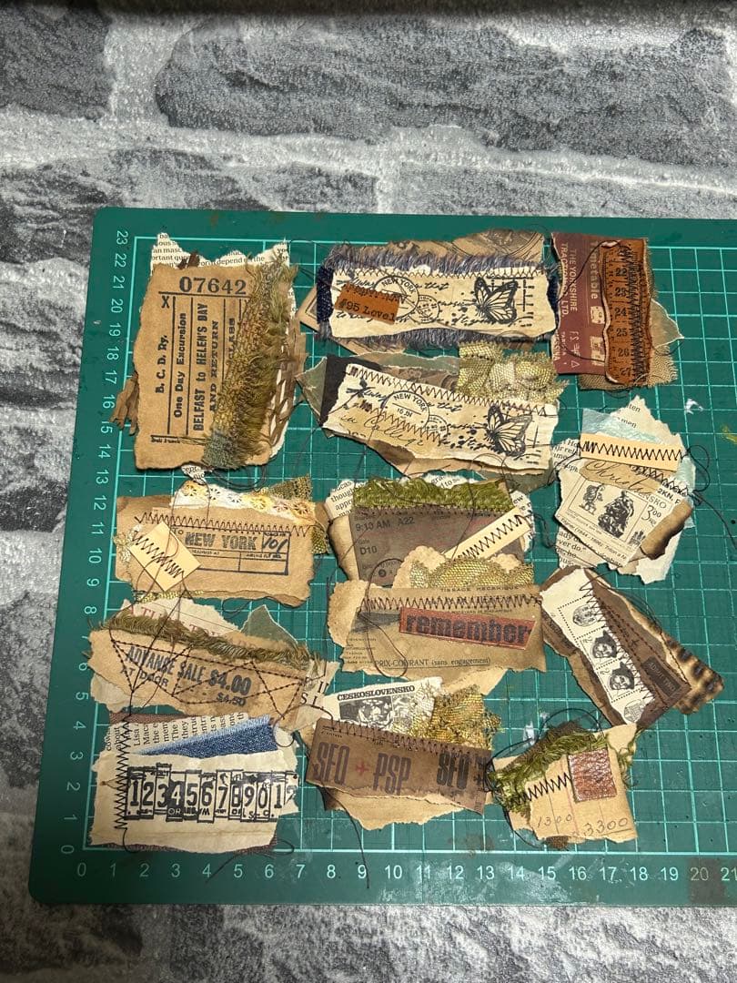 コラージュ素材❸No.536