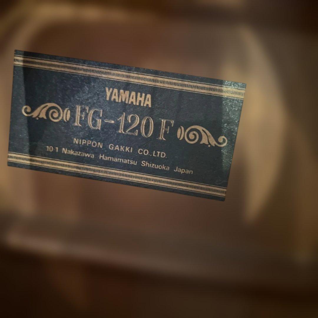 【希少】YAMAHAヤマハFG-120F アコースティックギター ヴィンテージ