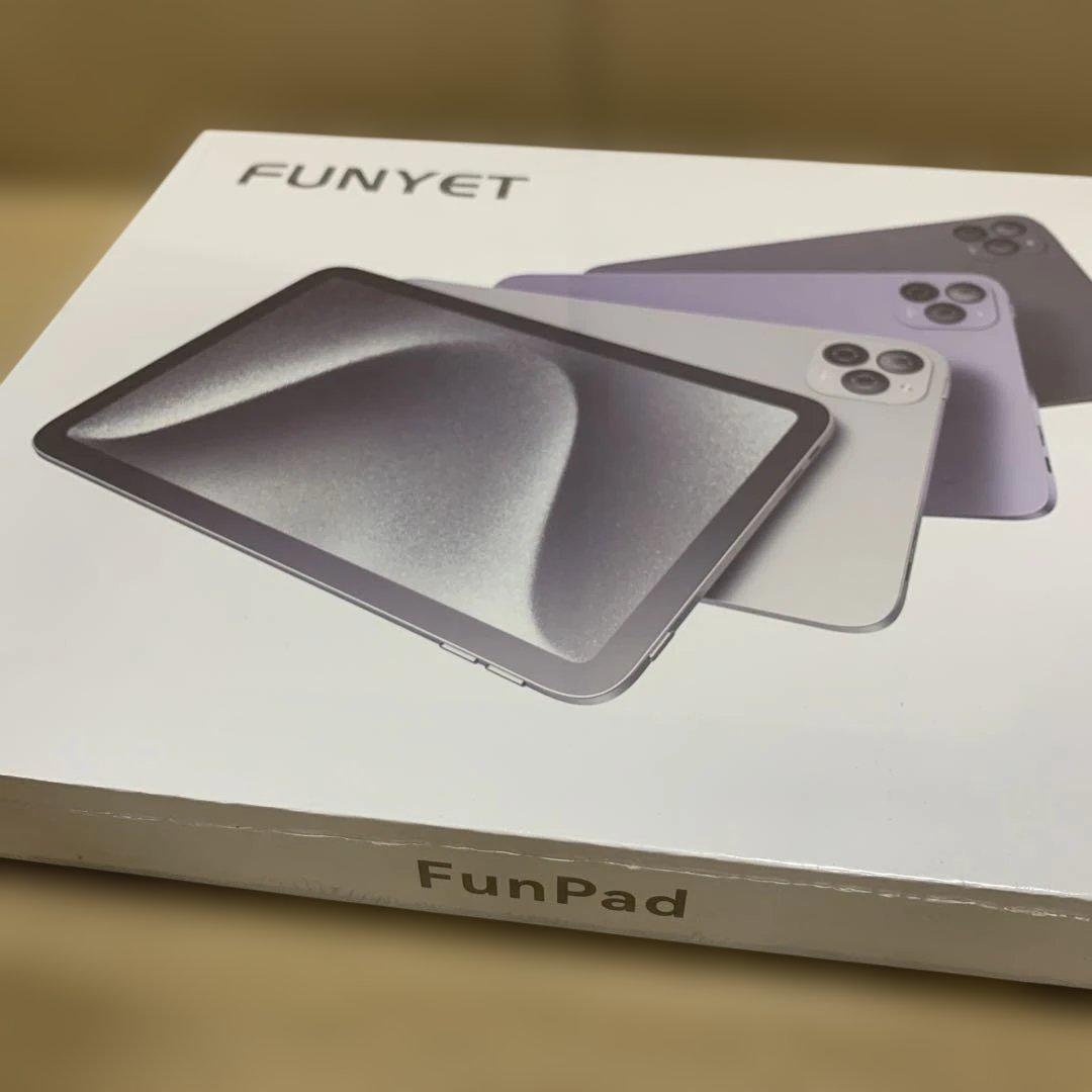 FUNYET タブレット 10インチ、Android15 アンドロイド 15