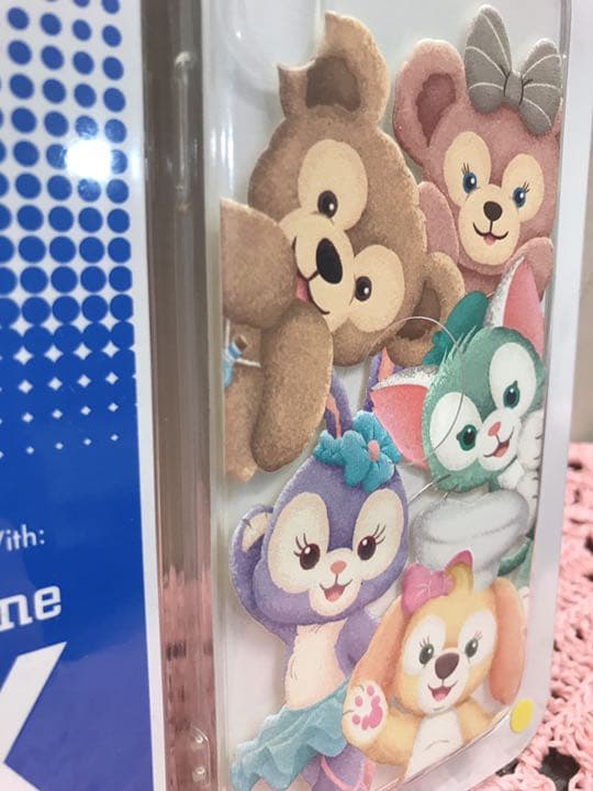 iPhoneXS 香港ディズニー スマホケース ダッフィー フレンズ　送料無料