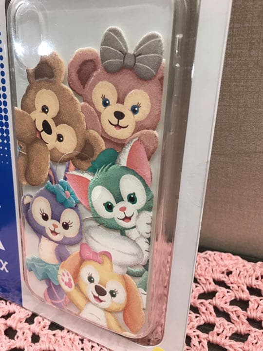 iPhoneXS 香港ディズニー スマホケース ダッフィー フレンズ　送料無料