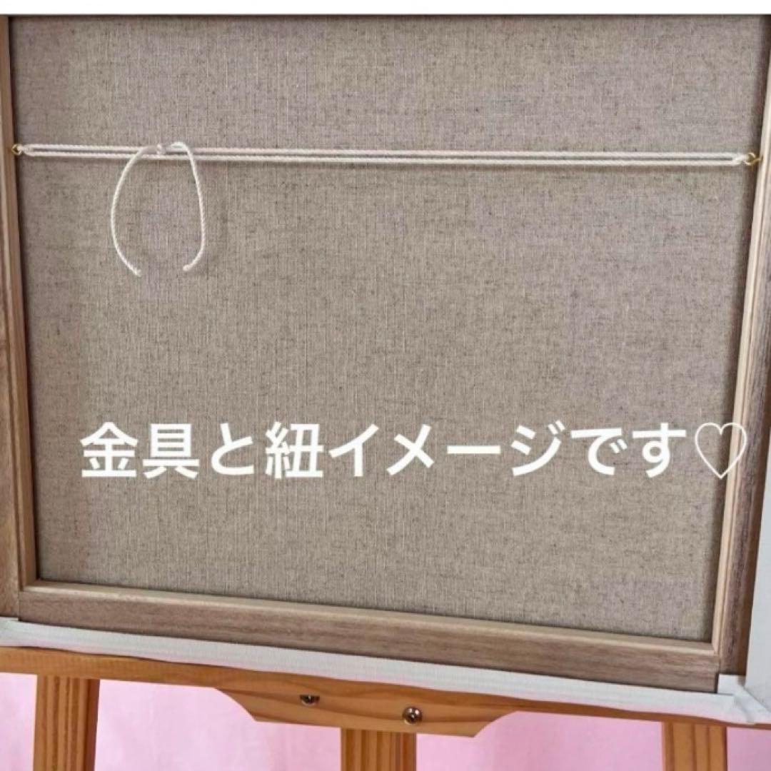 桜と富士山 原画 F8 テクスチャーアート 風景画 インテリアアート 桜 春