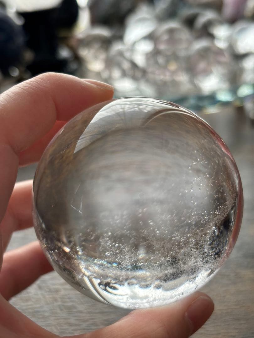 水晶＊クリアクリスタル＊5.9cmスフィア＊パワーストーン天然石