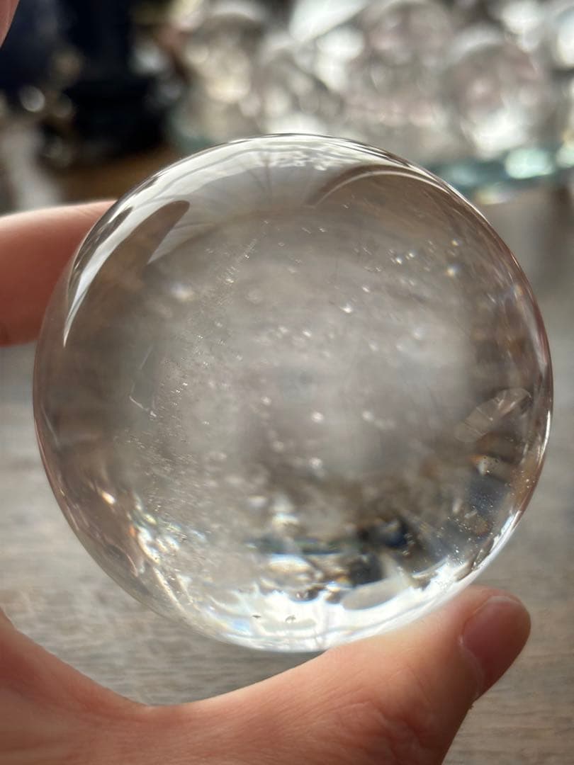 水晶＊クリアクリスタル＊5.9cmスフィア＊パワーストーン天然石