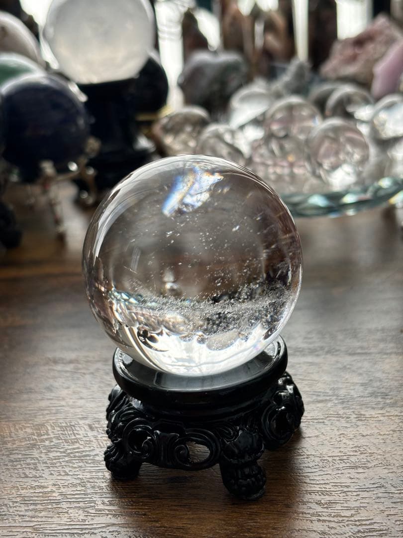 水晶＊クリアクリスタル＊5.9cmスフィア＊パワーストーン天然石