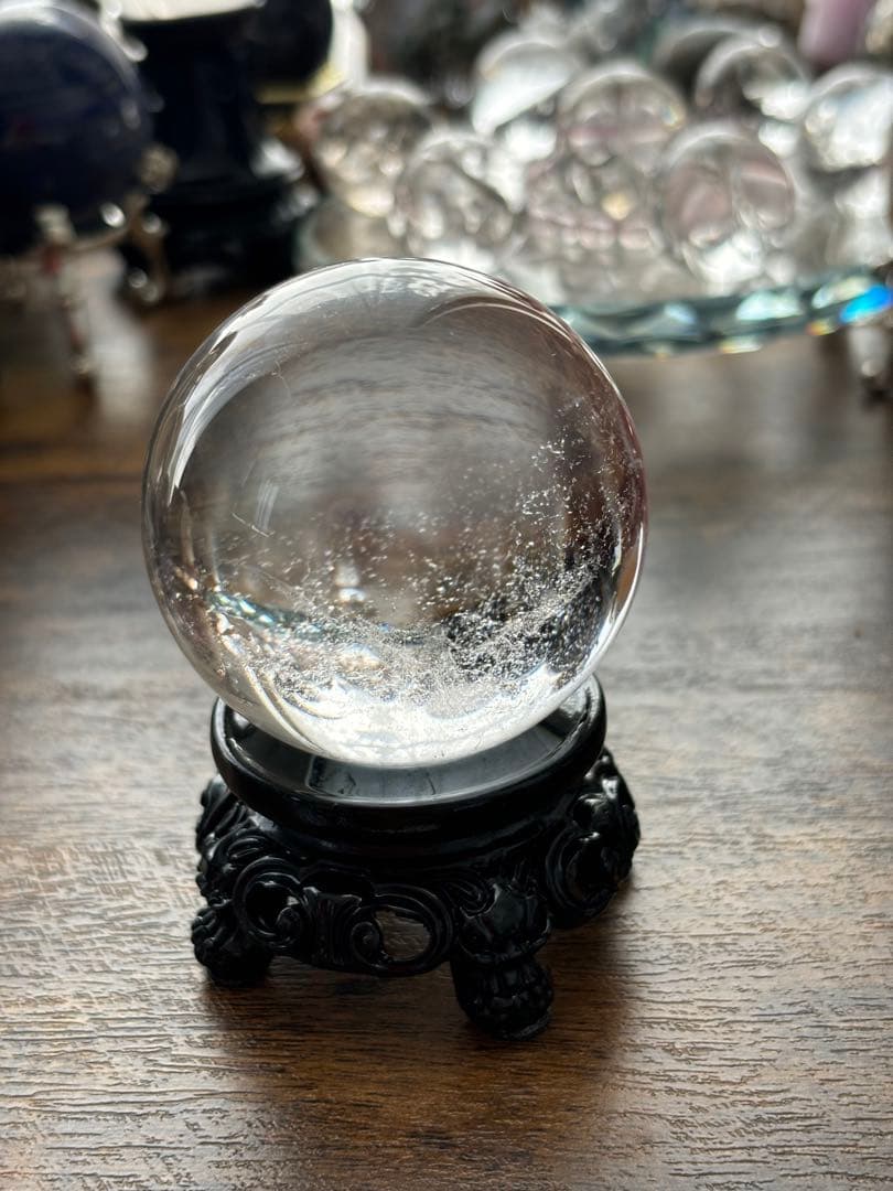 水晶＊クリアクリスタル＊5.9cmスフィア＊パワーストーン天然石