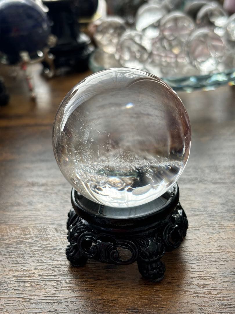 水晶＊クリアクリスタル＊5.9cmスフィア＊パワーストーン天然石