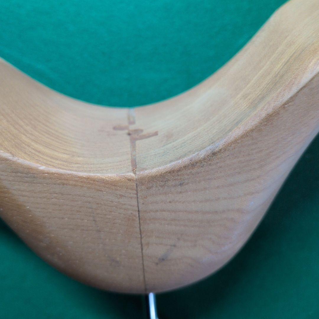 【厚55mm】日本工業 最高級木製ハンガー 42cm 型番1205 中田工芸