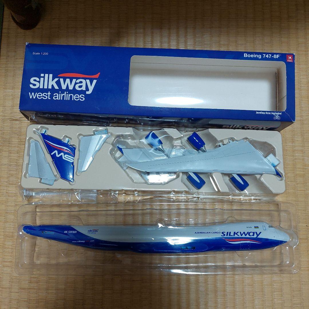 航空機・ヘリコプター hogan silk way west airlines 747-8 1/200