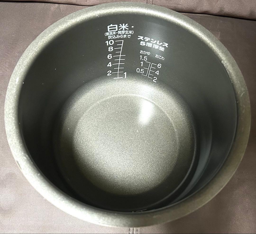 【動作確認済】　三菱　10合炊き　1.8L　IH炊飯器　IHジャー　炊飯ジャー