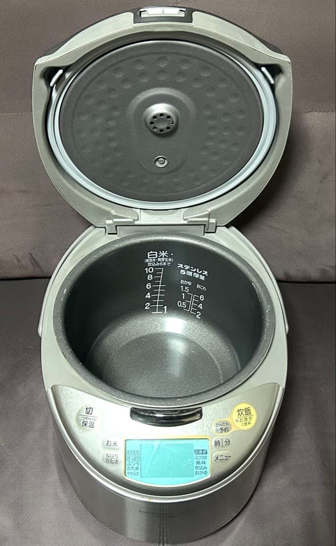 【動作確認済】　三菱　10合炊き　1.8L　IH炊飯器　IHジャー　炊飯ジャー
