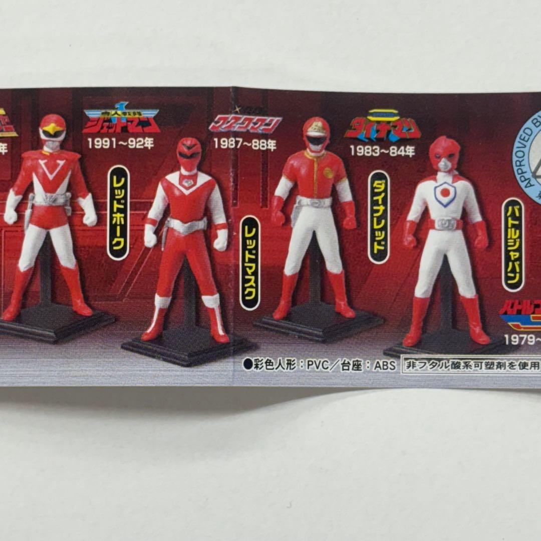 スーパー戦隊ヒーローギャラリー レッドクロニクルVol.３　全8種セット　希少