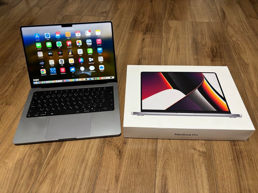 MacBook Pro スペースグレー 14インチ　16gb/512