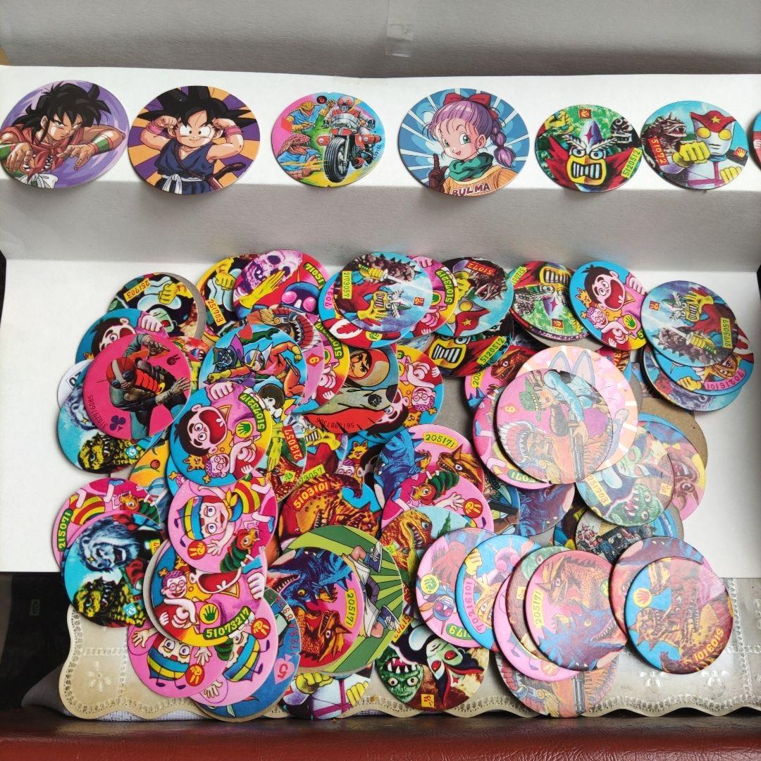 昭和レトロ面子ドラゴンボールほか大量