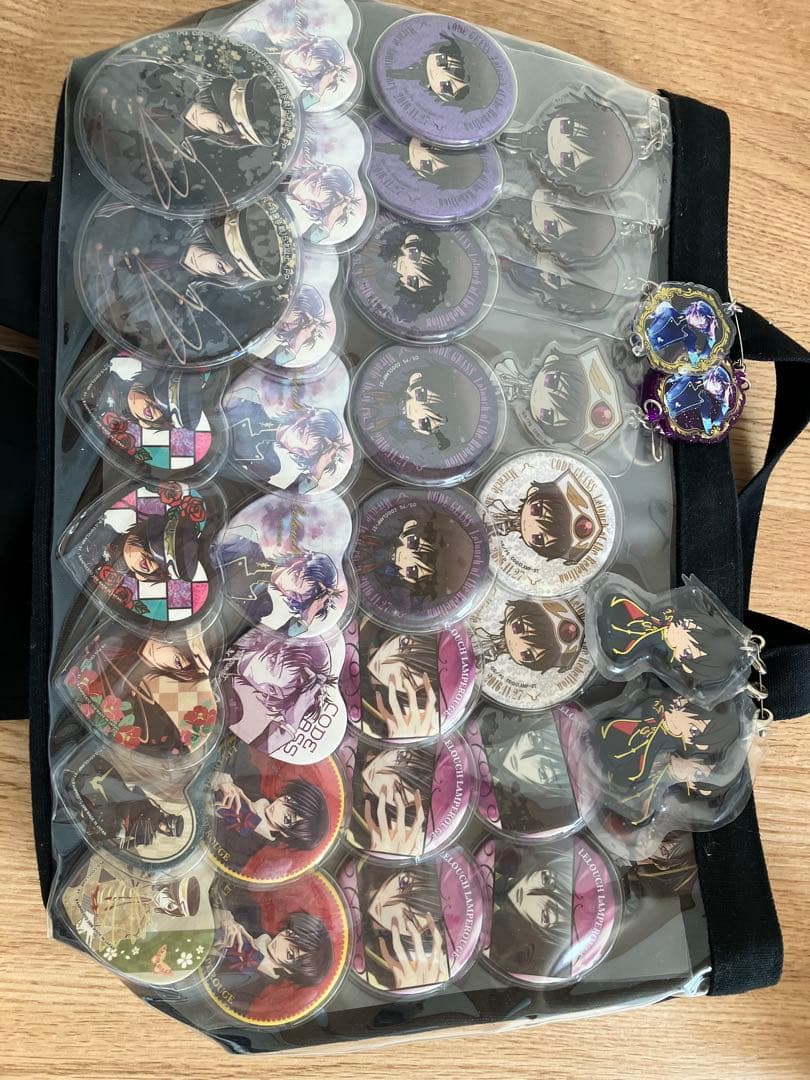 コードギアス ルルーシュ　缶バッジ　ラバーストラップ　痛バ