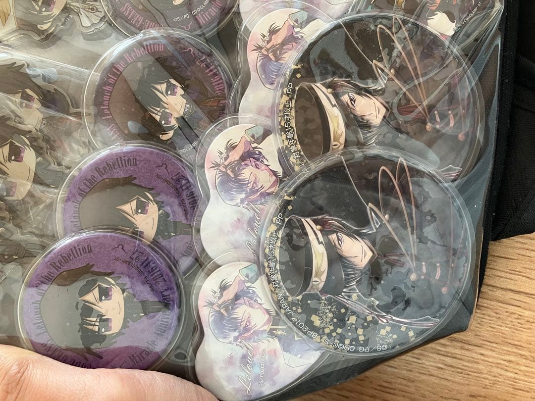 コードギアス ルルーシュ　缶バッジ　ラバーストラップ　痛バ