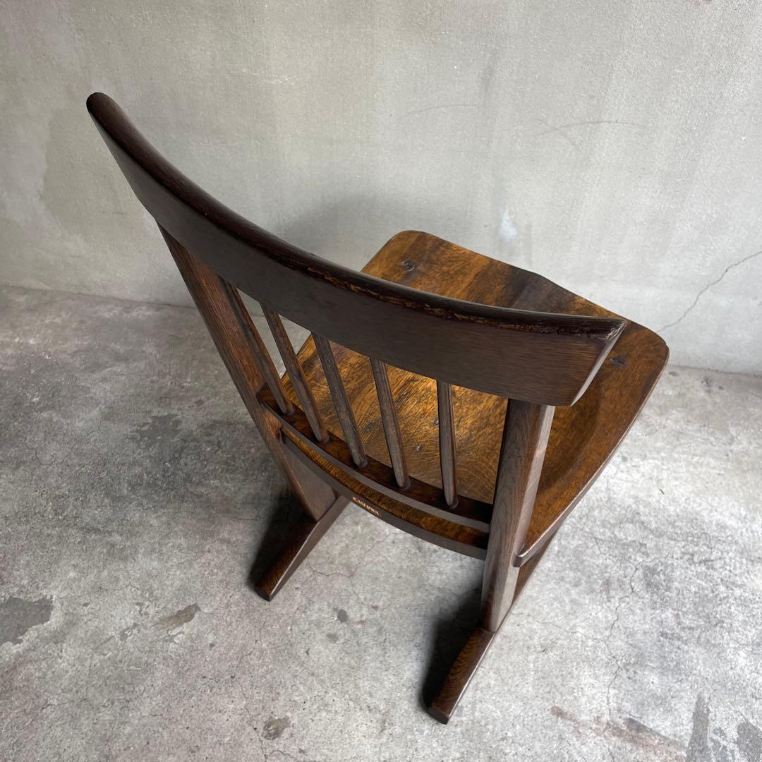 廃盤 希少　オールドヴィンテージ　柏木工　ダイニングチェア