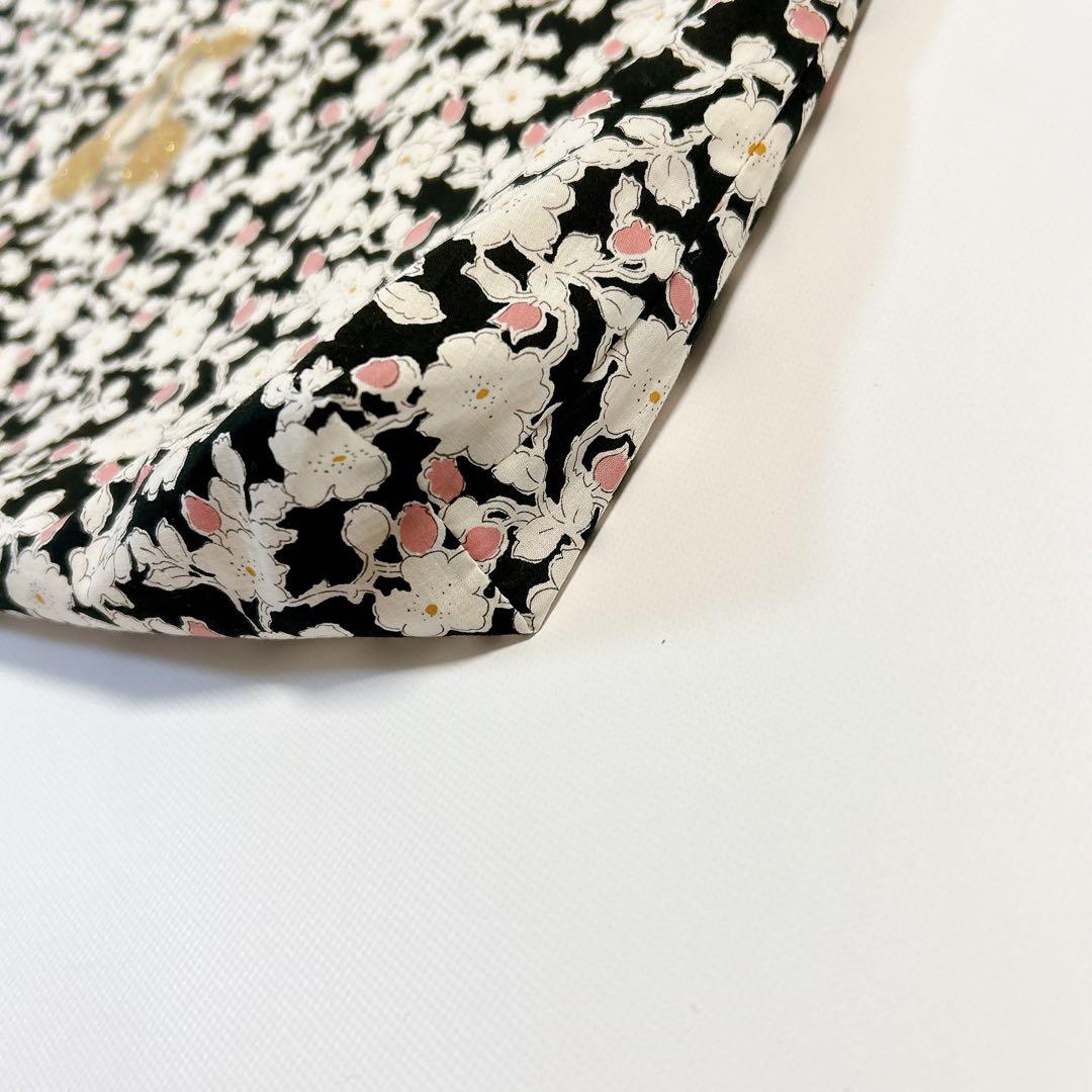 【Bonpoint起用柄】リバティ　レッスンバッグ　手提げ　入園入学　シャネル