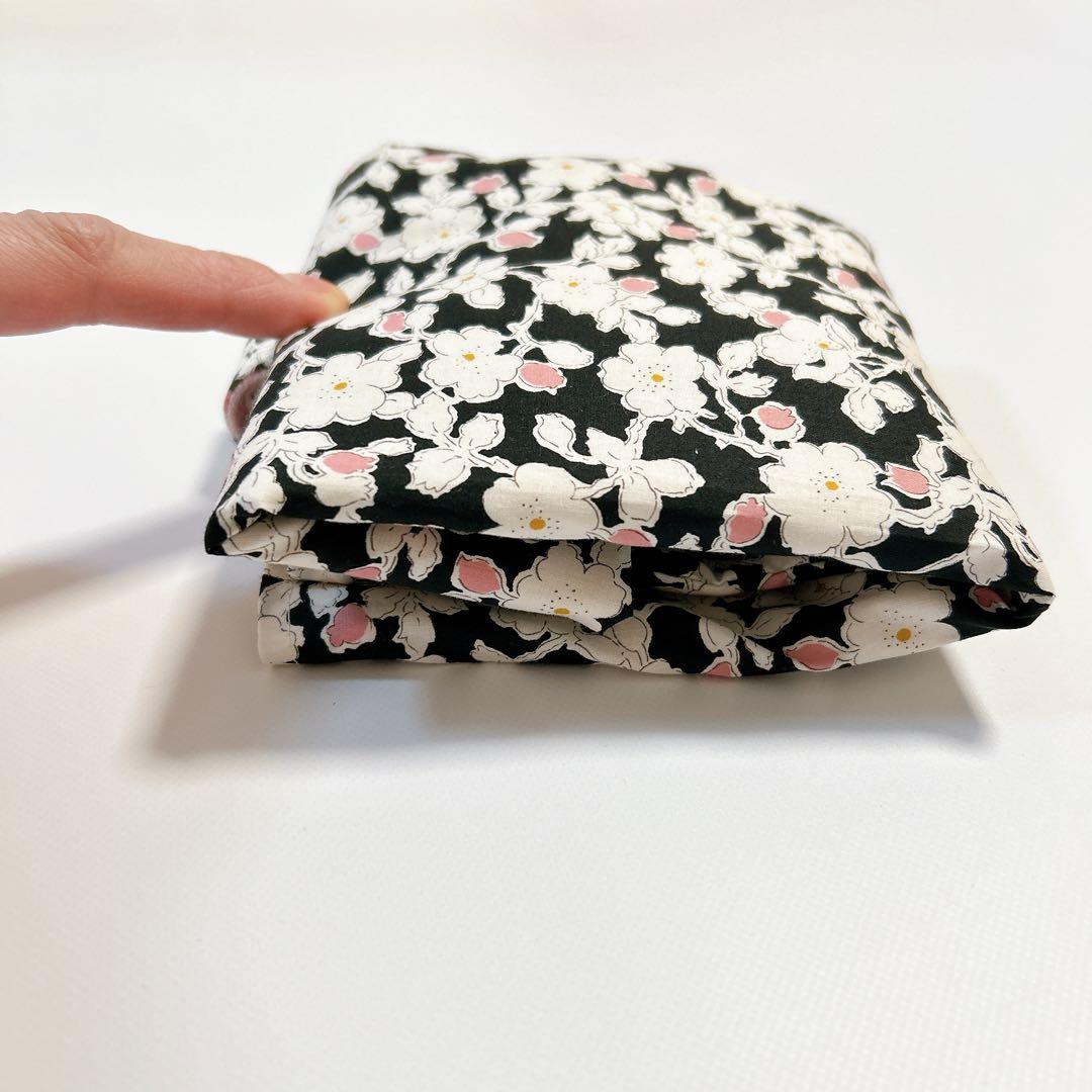 【Bonpoint起用柄】リバティ　レッスンバッグ　手提げ　入園入学　シャネル