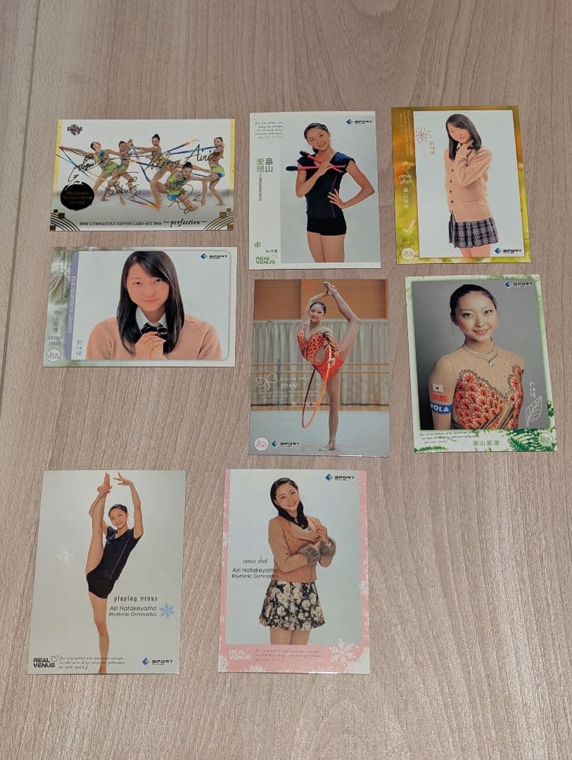 畠山愛理　REAL VENUS 直筆サインカード　ノーマルカード