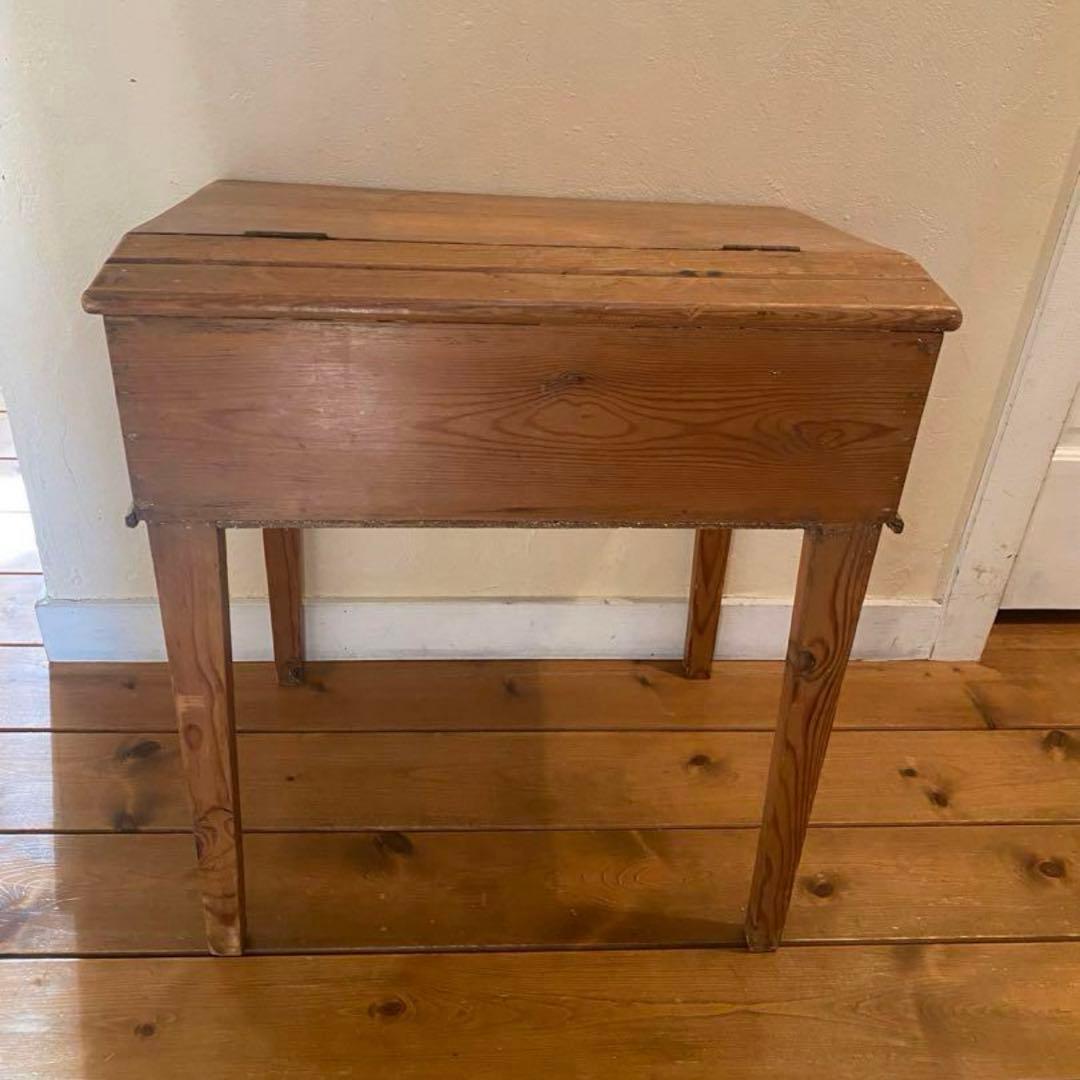 イギリスアンティーク　スクールデスク