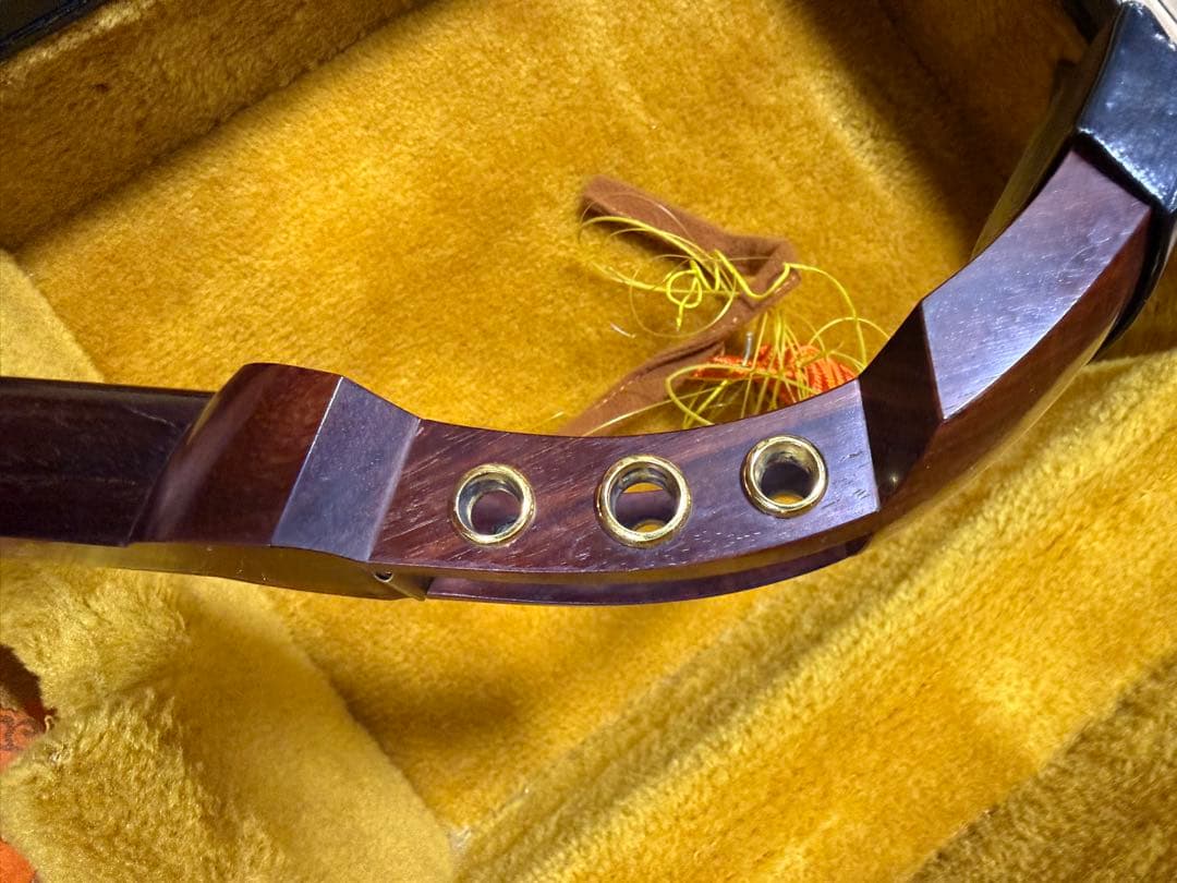 三味線　本体　ケース付き　ジャンク　破れアリ