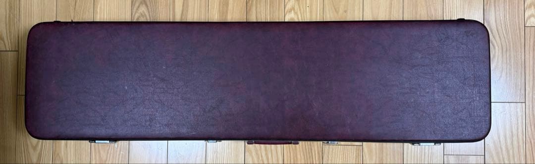 三味線　本体　ケース付き　ジャンク　破れアリ