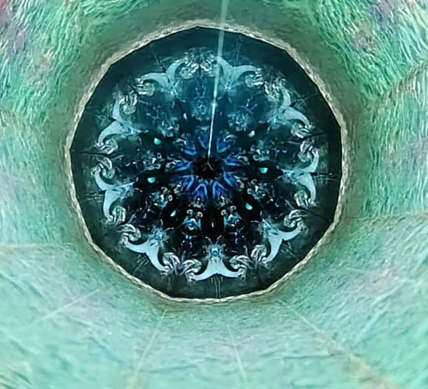 万華鏡★佐々木茉友★氷雨★オイル★作家 カレイドスコープ