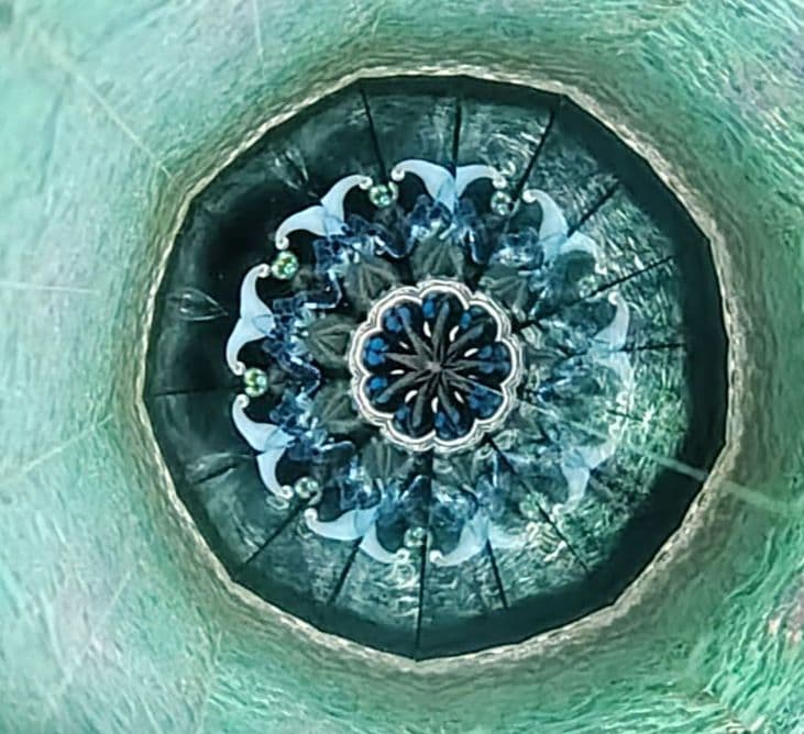 万華鏡★佐々木茉友★氷雨★オイル★作家 カレイドスコープ