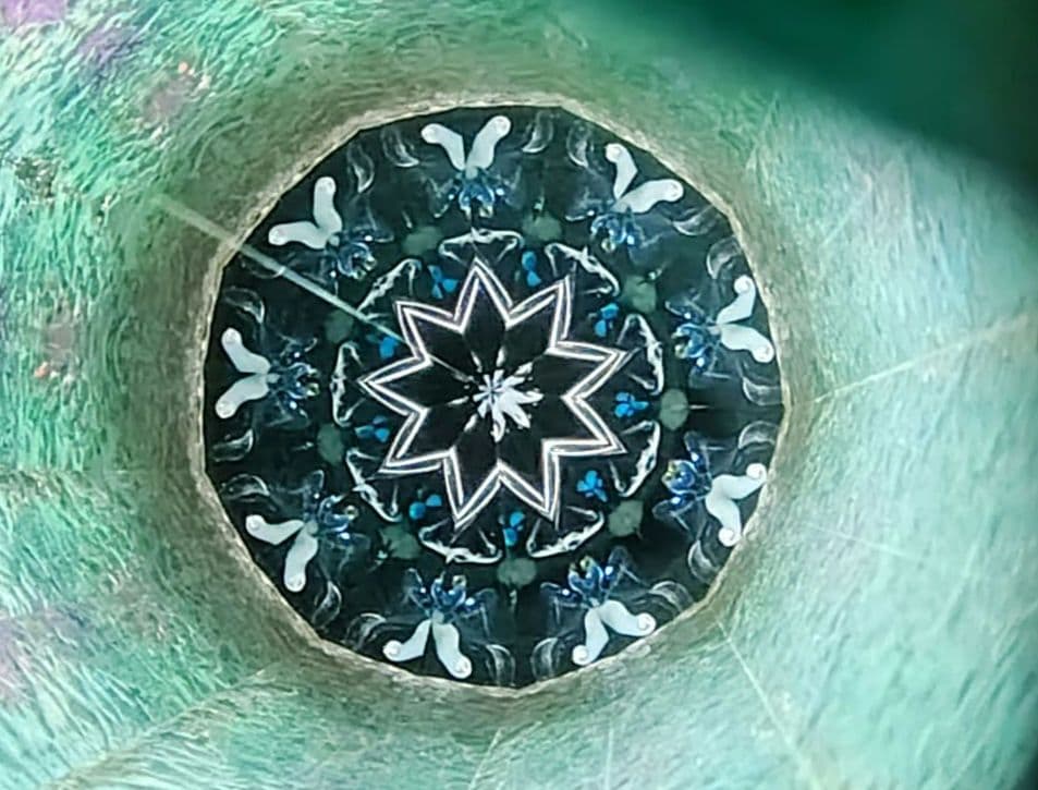 万華鏡★佐々木茉友★氷雨★オイル★作家 カレイドスコープ